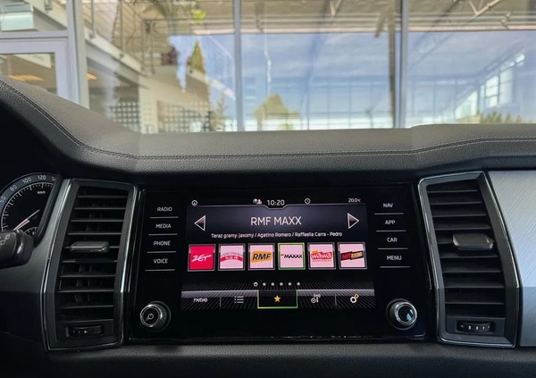 Skoda Kodiaq cena 138900 przebieg: 22740, rok produkcji 2022 z Włodawa małe 211